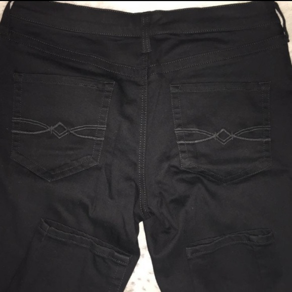 Girls Black Skinny Jeans - Picture 7 of 8